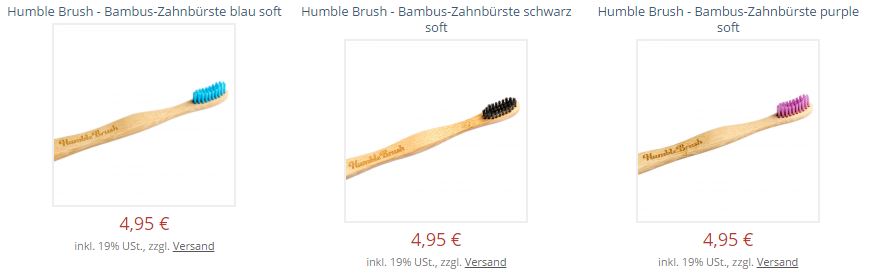 Humble Brush bambus zahnbürste kaufen